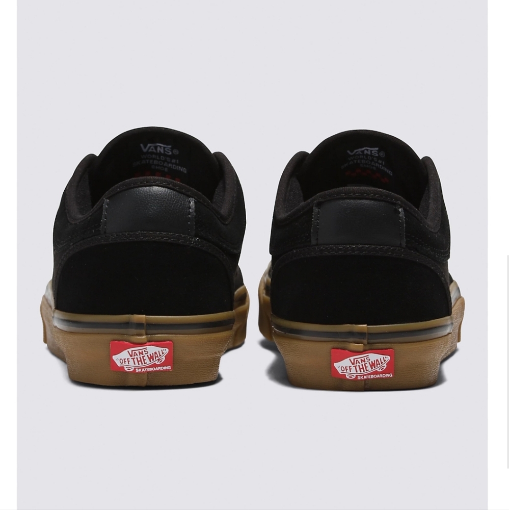 Vans Skate Chukka L. SIZE 7. Black/Black/Gum - Picture 4 of 10